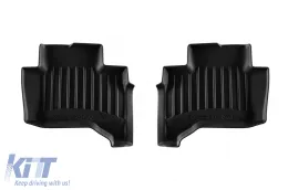 Specific rubber mats suitable for Toyota Land Cruiser J300 after 2021, 4-piece set, black color, with 24-month warranty-image-6224308
