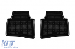 Specific rubber mats suitable for Toyota Prius PHEV after 2023, 4-piece set, black color-image-6215349