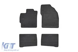 image-15-Specific rubber mats suitable for Toyota Prius 2010-2015, 4-piece set, black color from Frogum El Toro series