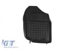 Specific rubber mats suitable for Toyota Rav4 2013-2018, 3-piece set, black color-image-6215184