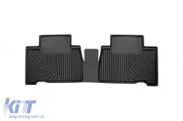 Specific rubber mats suitable for Toyota Rav4 Hybrid 2013-2019, 4-piece set, black color-image-6227099