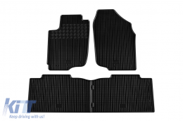 image-75-Specific rubber mats suitable for Toyota Rav4 2013-2018, 4-piece set, black color