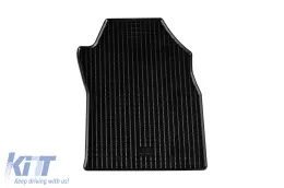 Specific rubber mats suitable for Toyota Rav4, Rav4 Hybrid after 2019, Suzuki Across after 2021, 4-piece set, black color-image-6229118