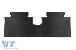Specific rubber mats suitable for Toyota Yaris, Yaris Hybrid 2011-2019, 4-piece set, black color-image-6228814