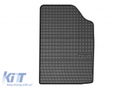 Specific rubber mats suitable for Toyota Yaris Verso 1999-2005, 4-piece set, black color-image-6230894