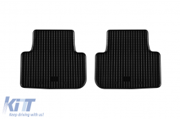 Specific rubber mats suitable for Volkswagen Golf Sportsvan 2014-2020, 4-piece set, black color-image-6249214