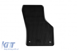 Specific rubber mats suitable for Volkswagen Golf 8 wagon, Seat Leon, Cupra Formentor after 2020, 4-piece set, black color-image-6249934
