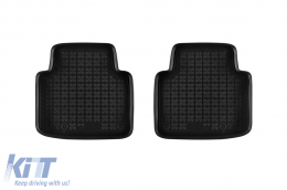 Specific rubber mats suitable for Volkswagen Passat B9 wagon, ETSI, TDI, 2x4 after 2023, 4-piece set, black color-image-6213458