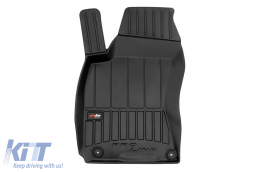 Specific rubber mats suitable for Volkswagen Passat B5 1996-2005, 4-piece set, black color, with 24-month warranty-image-6222584