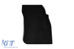 Specific rubber mats suitable for Volkswagen Touareg, Porsche Cayenne after 2018, Porsche Cayenne E-Hybrid after 2022, 4-piece set, black color-image-6229024