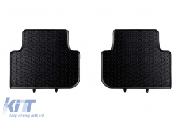 Specific rubber mats suitable for Volkswagen Tiguan after 2024, 4-piece set, black color-image-6229416