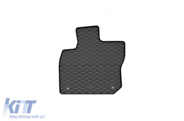 Specific rubber mats suitable for Volkswagen Tiguan, eTSI, PHeV after 2024, 4-piece set, black color-image-6229515