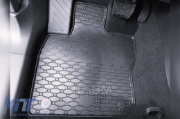 Specific rubber mats suitable for Volkswagen Tiguan, eTSI, PHeV after 2024, 4-piece set, black color-image-6229518