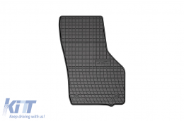 Specific rubber mats suitable for Volkswagen Passat B9 Mild Hybrid sedan, wagon, Skoda Superb after 2023, 4-piece set, black color-image-6231155