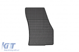Specific rubber mats suitable for Volkswagen Tiguan Allspace 2017-2024, 4-piece set, black color-image-6250889