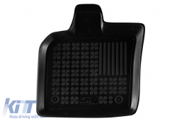 Specific rubber mats suitable for Volvo C30 2006-2012, 4-piece set, black color-image-6213753