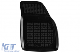 Specific rubber mats suitable for Volvo C30 2006-2012, 4-piece set, black color-image-6213754