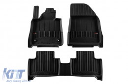 image-54-Specific rubber mats suitable for Volvo EX30 after 2023, 3-piece set, black color, with 24-month warranty