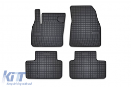 Specific rubber mats suitable for Volvo XC40 after 2017, 4-piece set, black color - ABFMV6023963