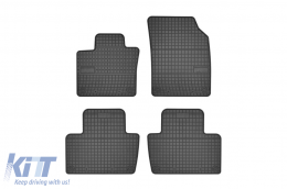 Specific rubber mats suitable for Volvo XC90 after 2015, 4-piece set, black color - ABFMV6019442