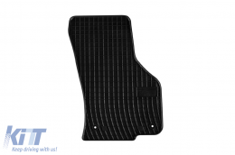 Specific rubber mats suitable for VW Arteon after 2017, 4-piece set, black color-image-6230562
