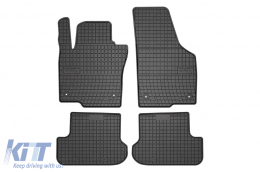 image-6-Specific rubber mats suitable for VW Beetle 2011-2019, 4-piece set, black color from Frogum El Toro series