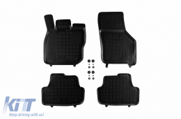image-53-Specific rubber mats suitable for VW Golf VIII hatchback System Mild Hybrid after 2019, 4-piece set, black color