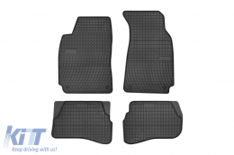 Specific rubber mats suitable for VW Passat B5 1997-2005, 4-piece set, black color from Frogum El Toro series - ABFMV6023849