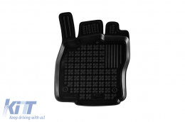 Specific rubber mats suitable for VW Passat sedan, wagon, Alltrack after 2014, 4-piece set, black color-image-6213376
