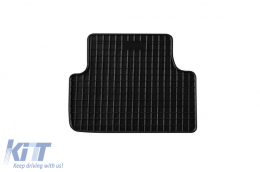 Specific rubber mats suitable for VW T-Cross after 2018, 4-piece set, black color-image-6230599