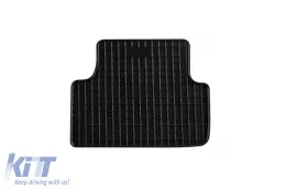 Specific rubber mats suitable for VW T-Cross after 2018, 4-piece set, black color-image-6230600