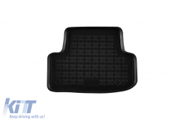 Specific rubber mats suitable for VW T-Roc after 2017, 4-piece set, black color-image-6213409