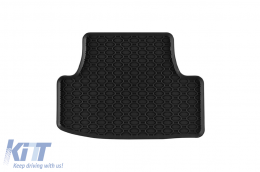 Specific rubber mats suitable for VW T-Roc after 2017, 4-piece set, black color-image-6228363