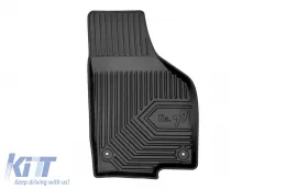 Specific rubber mats suitable for VW Tiguan 2007-2016, 4-piece set, black color-image-6226663