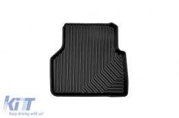 Specific rubber mats suitable for VW Tiguan 2007-2016, 4-piece set, black color-image-6226665