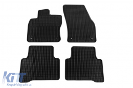 Specific rubber mats suitable for VW Touran after 2015, 4-piece set, black color - ABFMV6018369