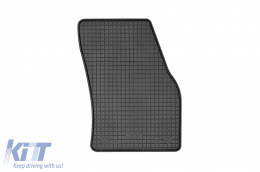 Specific rubber mats suitable for VW Touran after 2015, Tiguan after 2016, Tiguan after 2020, 4-piece set, black color-image-6249405