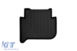 Specific rubber mats suitable for VW Touran 2003-2010, 4-piece set, black color-image-6226567
