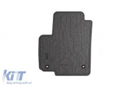 Specifikus első gumiszőnyeg garnitòra Fiat Sedici 2005-2014, Suzuki Swift 2004-2010, SX4 2006-2014, 2 darabos szett, fekete-image-6256496