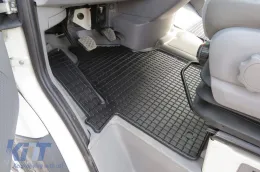 Specifikus első gumiszőnyeg garnitòra Mercedes Sprinter 2006-2018, Volkswagen Crafter 2006-2017, 2 darabos szett, fekete-image-6226396