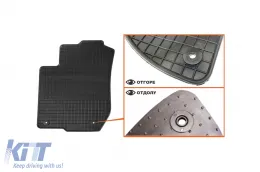 Specifikus gumiszőnyeg Audi A3 1996-2003, 4 részes szett, fekete-image-6212887