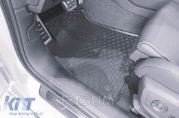 Specifikus gumiszőnyeg Audi A5 MHeV 2025-től, 4 részes szett, fekete-image-6229595