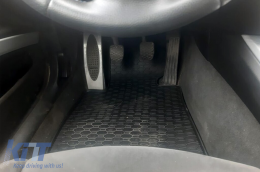 Specifikus gumiszőnyeg BMW 3-as E90 sedan, E91 kombi 2004-2012, 4 darabos szett, fekete-image-6227467
