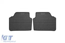 Specifikus gumiszőnyeg BMW 3-as E90 sedan, E91 wagon xDrive 2004-2012, 4-részes szett, fekete-image-6231206