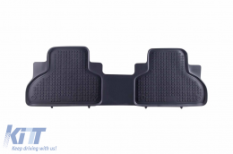 Specifikus gumiszőnyeg BMW X5 F15 2013-2018, X6 F16 2014-2019, 3 részes szett, szürke-image-6214249