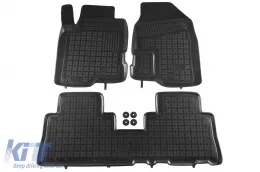 Specifikus gumiszőnyeg Chevrolet Captiva, Opel Antara 2006-2015, 3-részes szett, fekete-image-6213830