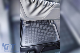 Specifikus gumiszőnyeg garnitúra Hyundai Santa Fe 2012-2018, 4 részes, fekete-image-6215540