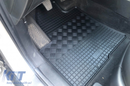 Specifikus gumiszőnyeg garnitúra Hyundai Santa Fe 2006-2009, 4 részes, fekete-image-6228591