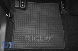 Specifikus gumiszőnyeg garnitúra Toyota Corolla 2012-2017, 4 részes, fekete-image-6228946