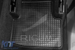 Specifikus gumiszőnyeg garnitúra Volkswagen Passat B8 2014-2019, 2019 utáni modellekhez, 4 részes, fekete-image-6249264